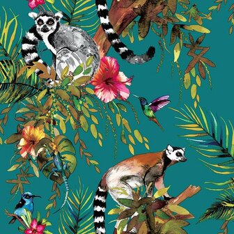 Dutch Wallcoverings Imaginarium Lemur 12402 Behang