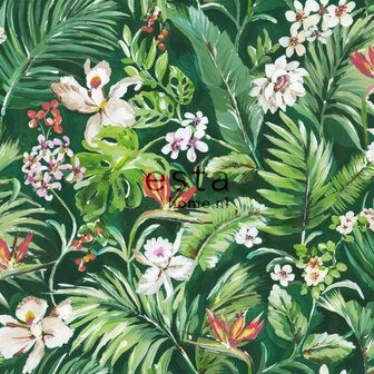 Esta Home Jungle Fever 158893 - Groen Behang