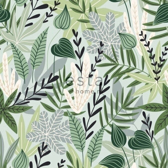 Esta Home Jungle Fever 158894 - Groen Behang