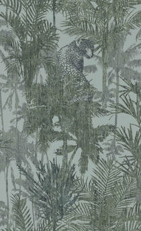 BN Wallcoverings Panthera 220103 - petrol Behang