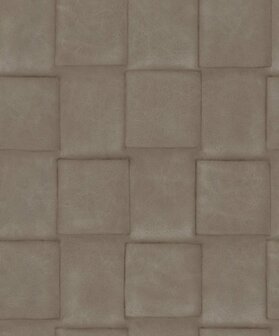 BN Wallcoverings Riviera Maison 3 - 221110 - Bruin Behang