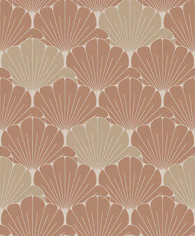 Dutch Wallcoverings Elegance M640-05 lichtbruin - goud Behang