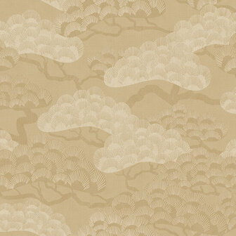 Dutch Wallcoverings Elegance M644-02 oker Behang