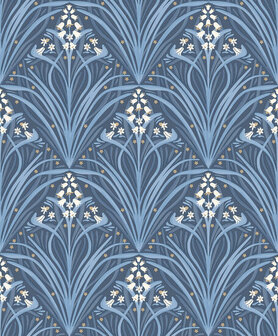 Dutch Wallcoverings Elegance M661-01 blauw Behang