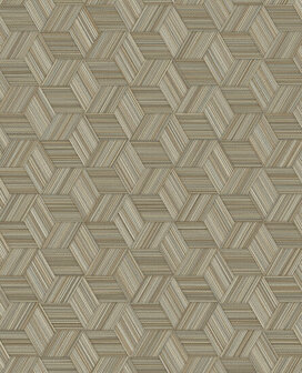 Eijffinger Cozumel 50512 Taupe Behang