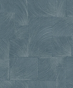 Dutch Wallcoverings Omura A71504 Blauw Behang