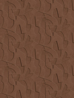 Dutch Wallcoverings Feature Walls FW4042-4 - Bruin Behang