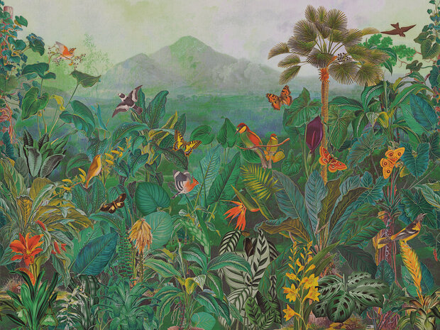 Arte Birds of Paradise THE TROPICS - PANORAMIQUE BOP401 (Incl. Gratis Lijm*)