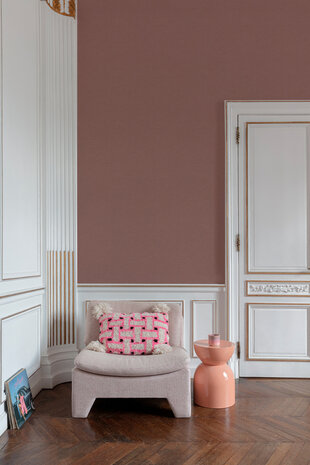 Dutch Wallcoverings Linnen Touch LT10019 Rood