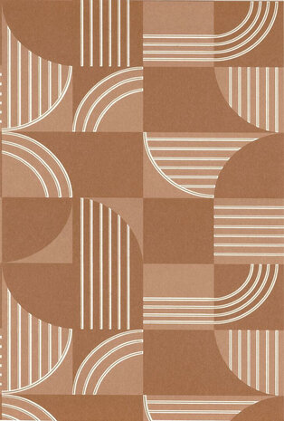 Casamance Faubourg Des Lumières (Met Gratis Lijm*) 76271324 - Oranje