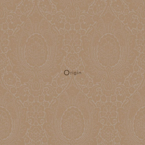 Origin Wallcoverings Belle Epoque (Met Gratis Lijm!) 345429 - Geel / Bruin