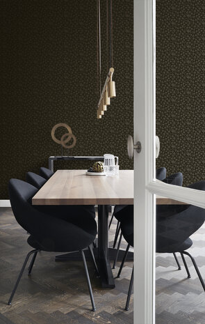 Origin Wallcoverings Belle Epoque (Met Gratis Lijm!) 345440 - Zwart