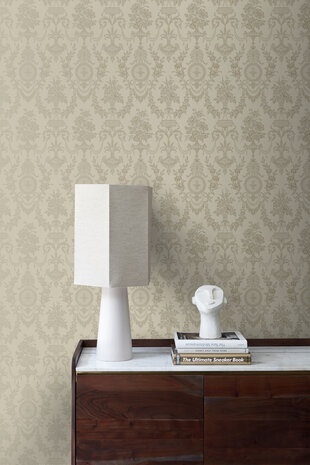 Origin Wallcoverings Bloomingdale (Met Gratis Lijm!) 326136 - Bruin