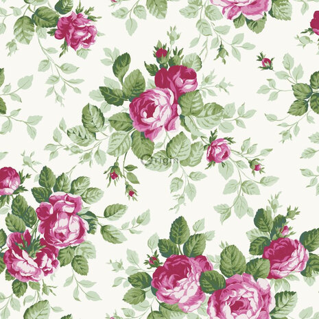 Origin Wallcoverings Bloomingdale (Met Gratis Lijm!) 326138 - Roze