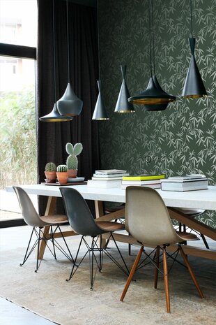 Origin Wallcoverings City Chic (Met Gratis Lijm!) 347738 - Groen