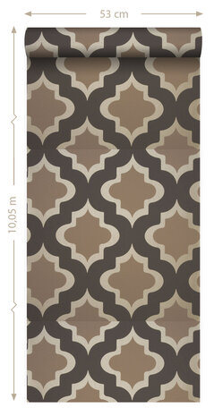 Origin Wallcoverings Couture (Met Gratis Lijm!) 307102 - Geel