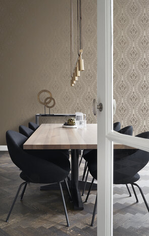 Origin Wallcoverings Grandeur (Met Gratis Lijm!) 346630 - Geel