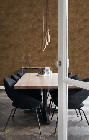 Origin Wallcoverings Luca Vellucci (Zelfklevend) 357260 - Bruin