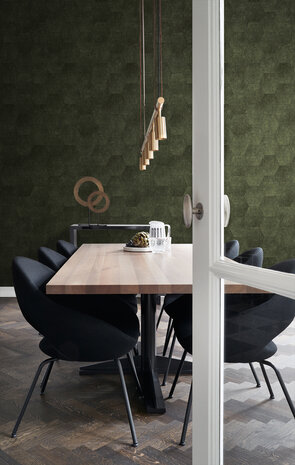 Origin Wallcoverings Luca Vellucci (Zelfklevend) 357261 - Groen