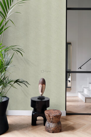 Origin Wallcoverings Luxury Skins (Met Gratis Lijm!) 347767 - Grijs / Beige