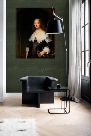 Origin Wallcoverings Luxury Skins (Met Gratis Lijm!) 347781 - Groen