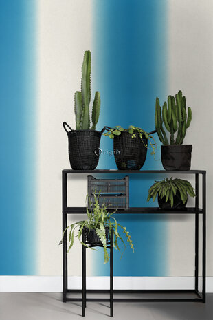 Origin Wallcoverings Mariska Meijers (Met Gratis Lijm!) 346936 - Blauw / Groen