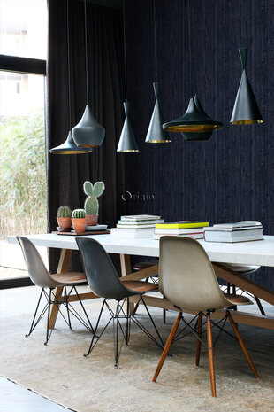 Origin Wallcoverings Matières (Met Gratis Lijm!) 347532 - Blauw