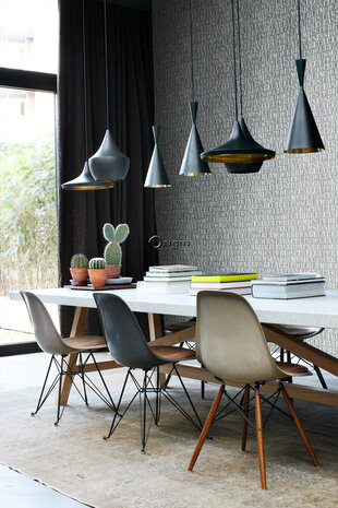 Origin Wallcoverings Matières (Met Gratis Lijm!) 347595 - Groen