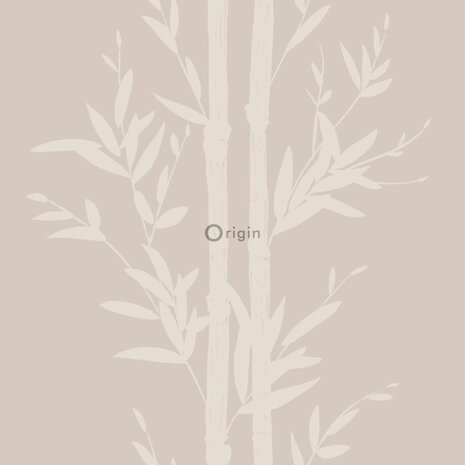 Origin Wallcoverings Metropolitan (Met Gratis Lijm!) 345751 - zilver / Beige