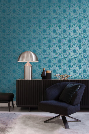 Origin Wallcoverings Ouverture (Met Gratis Lijm!) 345936 - Blauw