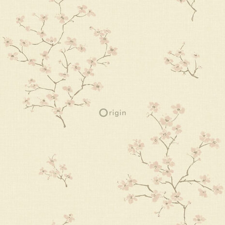 Origin Wallcoverings Palais Royal (Met Gratis Lijm!) 346545 - Roze / Beige