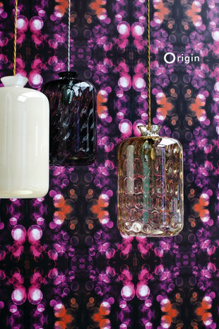 Origin Wallcoverings Urban Funky (Met Gratis Lijm!) 337202 - Roze / Oranje