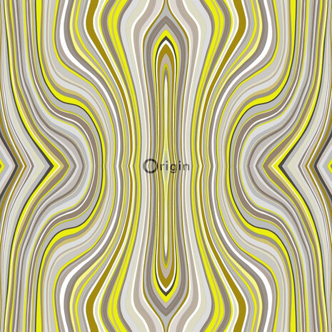 Origin Wallcoverings Urban Funky (Met Gratis Lijm!) 347225 - Geel