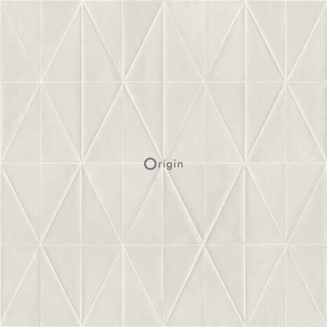 Origin Wallcoverings Urban Funky (Met Gratis Lijm!) 347232 - zilver / Wit