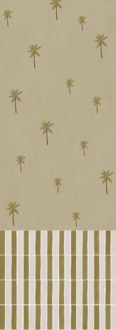 Eijffinger The Home Style Club - Palm Springs - Beige -  340710 - (*Met Gratis Lijm!)