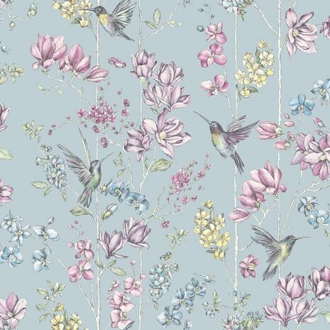 Dutch Wallcoverings Imaginarium kolibri 12391 Behang