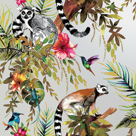 Dutch Wallcoverings Imaginarium Lemur 12401 Behang