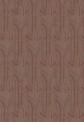 Casamance Faubourg Des Lumières (Met Gratis Lijm*) 76282242 - Rood