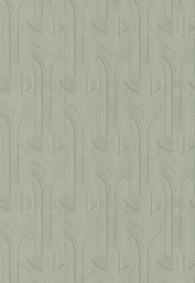 Casamance Faubourg Des Lumières (Met Gratis Lijm*) 76281936 - Groen