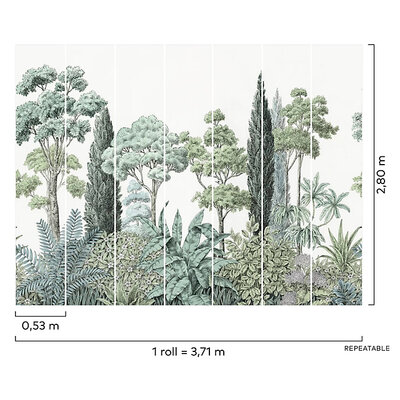 Grandeco Young Edition Nature A70301 Zarautz Botanical Trees