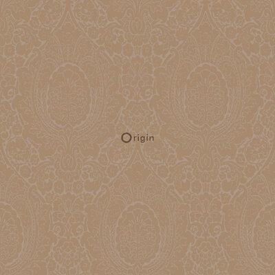 Origin Wallcoverings Belle Epoque (Met Gratis Lijm!) 345429 - Geel / Bruin