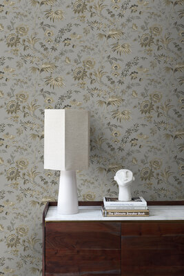 Origin Wallcoverings Bloomingdale (Met Gratis Lijm!) 326125 - Bruin