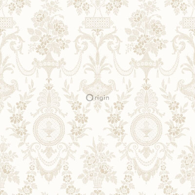 Origin Wallcoverings Bloomingdale (Met Gratis Lijm!) 326134 - Wit