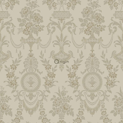 Origin Wallcoverings Bloomingdale (Met Gratis Lijm!) 326136 - Bruin