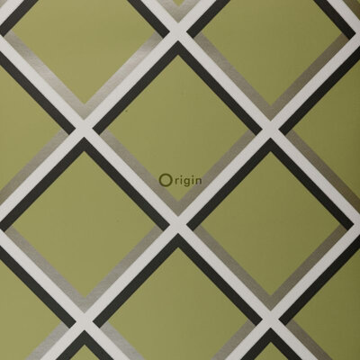 Origin Wallcoverings Couture (Met Gratis Lijm!) 307125 - Groen