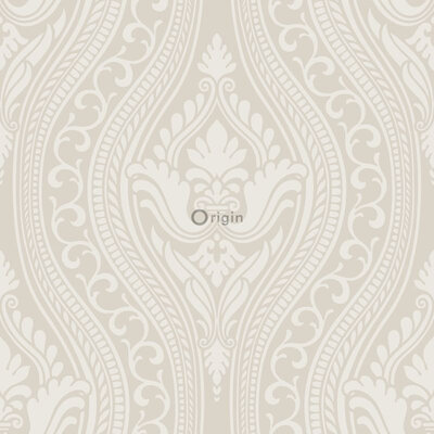 Origin Wallcoverings Grandeur (Met Gratis Lijm!) 346628 - zilver / Grijs