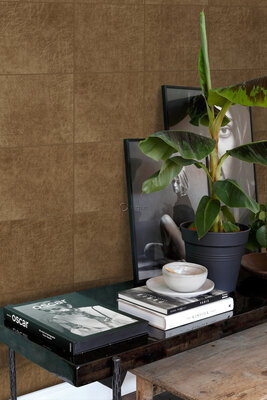 Origin Wallcoverings Luca Vellucci (Zelfklevend) 357250 - Bruin