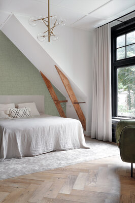 Origin Wallcoverings Luxury Skins (Met Gratis Lijm!) 347786 - Groen