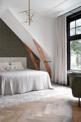 Origin Wallcoverings Luxury Skins (Met Gratis Lijm!) 347802 - Zwart / Bruin