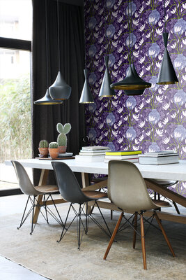 Origin Wallcoverings Mariska Meijers (Met Gratis Lijm!) 346924 - Paars